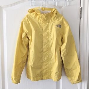The North Face vindbreaker hyvent Yellow Raincoat 7 yo 8 yo